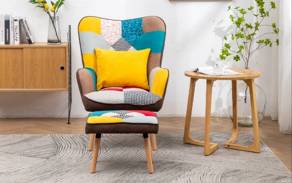 Upholstered Living Room Chairs